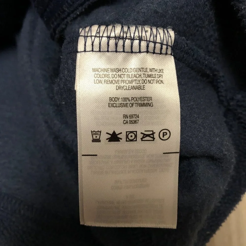 Columbia Benton Springs Fleece Vest Men's Size Medium Dark Blue Full Zip Outdoor